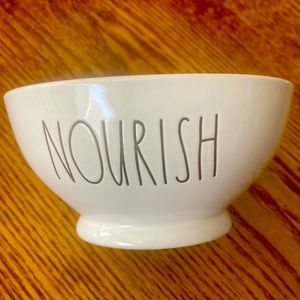 Rae Dunn footed bowl